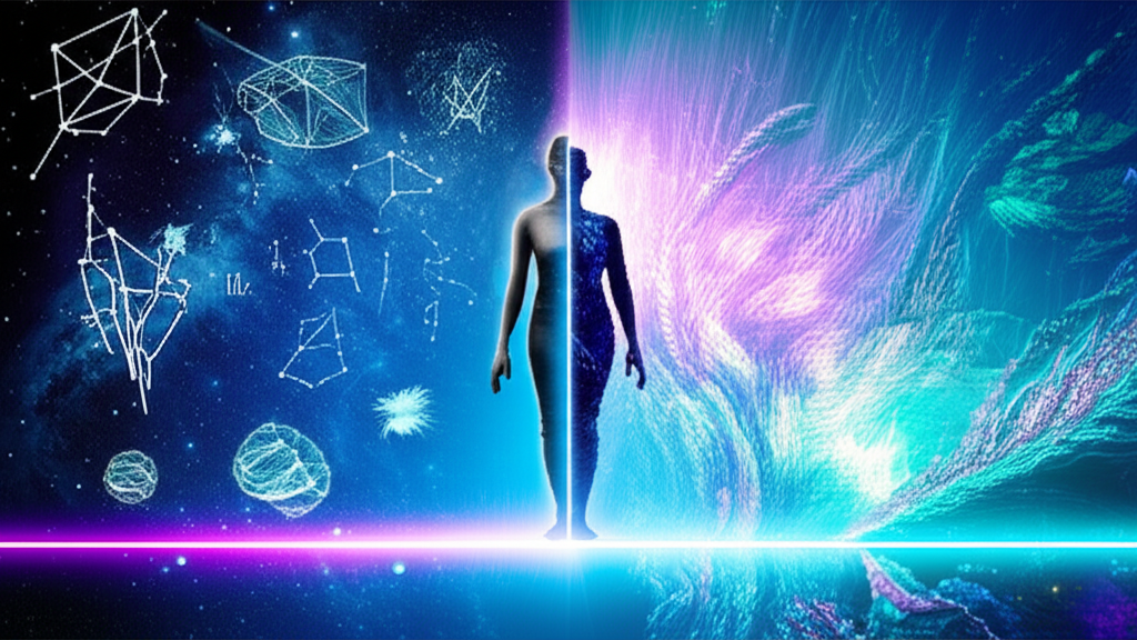 Астрологическая иллюстрация для 19 февраля зз, показывающая слияние знаков Водолея и Рыб.