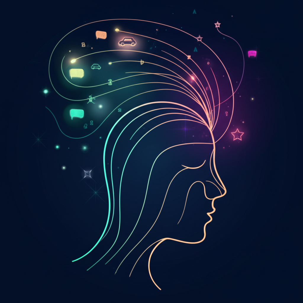 Схематическое изображение того, за что 3 дом в астрологии отвечает за: связи, общение и интеллект.