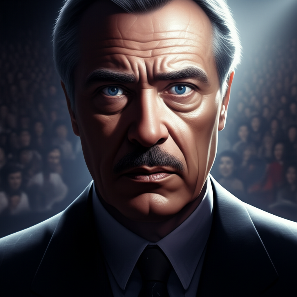 Психотерапевт Анатолий Кашпировский во время своего знаменитого телевизионного сеанса