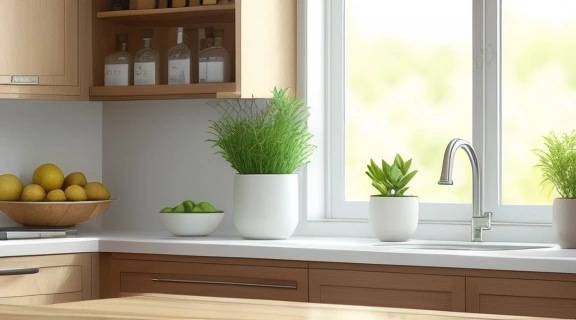 Женщина вдыхает аромат эфирного масла, практикуя принципы Ароматической диеты для контроля аппетита.