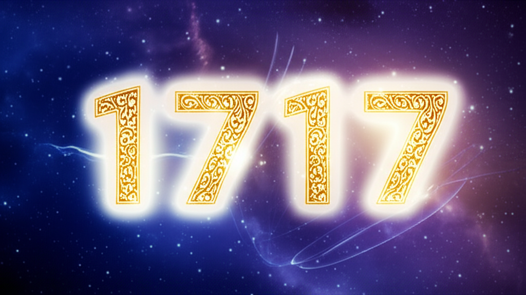 Символическая визуализация, раскрывающая, 1717 что значит в духовном контексте.