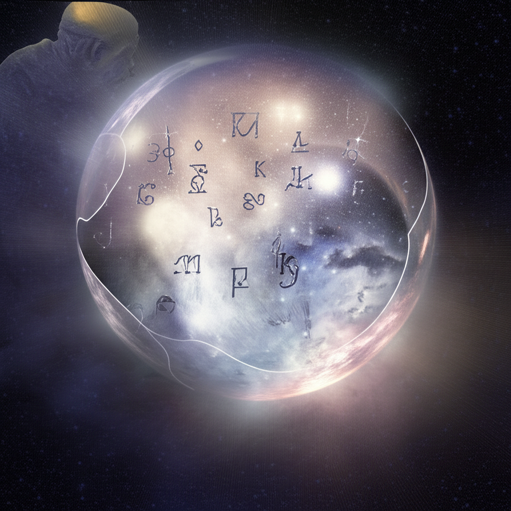 Таинственный шар для гаданий, символизирующий, что предсказывала Ванга о будущем.