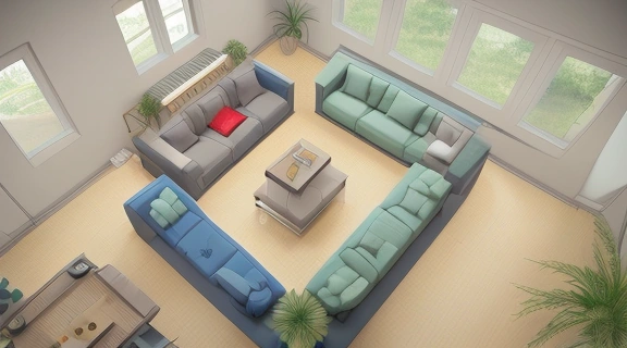 Точная схема, как накладывать сетку багуа на план современной квартиры с помощью компаса