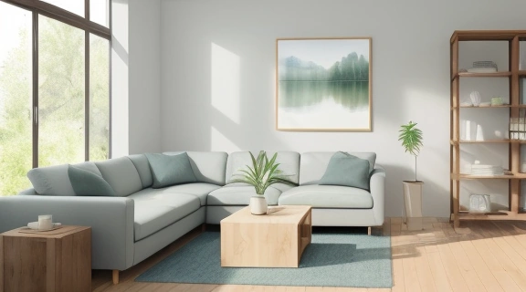 Человек совершает простые действия, которые помогают Улучшить день за пять минут, в спокойной домашней обстановке.