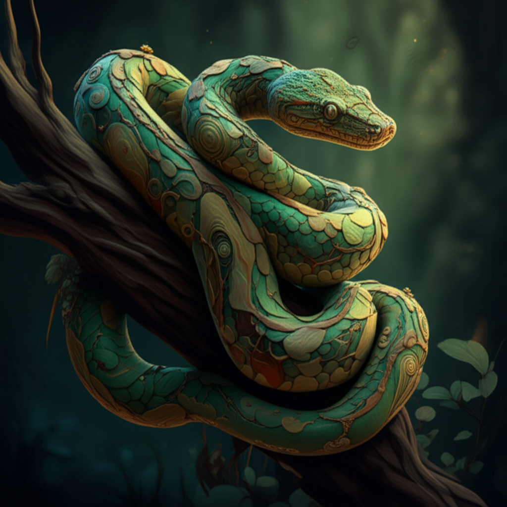 Детальный и полный китайский гороскоп на 2025 год, символизируемый Зеленой Деревянной Змеей