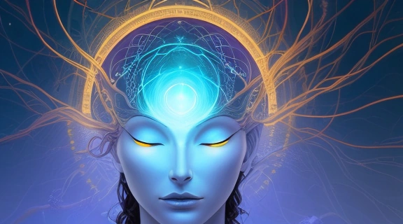 Иллюстрация, символизирующая многогранную классификацию снов и их связь с человеческим подсознанием.