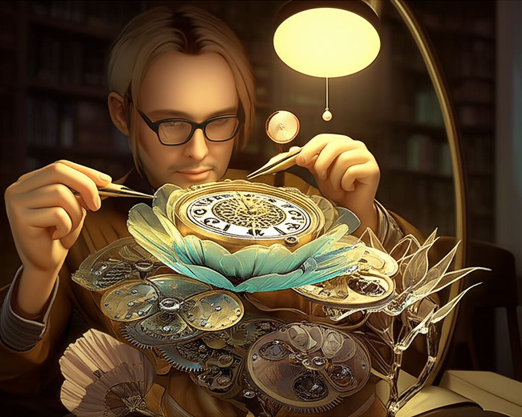 Сложный механизм любви: иллюстрация того, когда влюбляется Дева и проявляет свою заботу через детали.