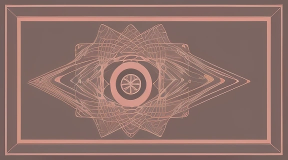 Минималистичное изображение: рука держит стилизованную карту Таро, наглядно представляющую мифы и факты о таро, с размытыми фигурами на фоне заблуждений и ясными линиями фактов.