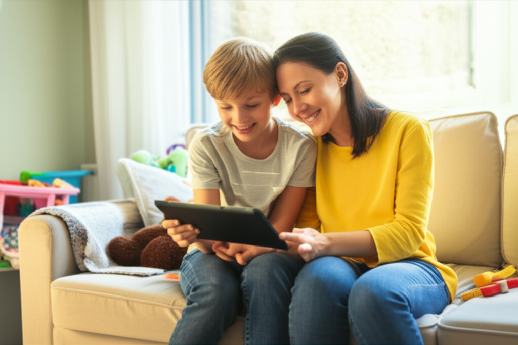 Родители ищут подход к новому поколению, ведь ох уж эти детки требуют понимания и любви.