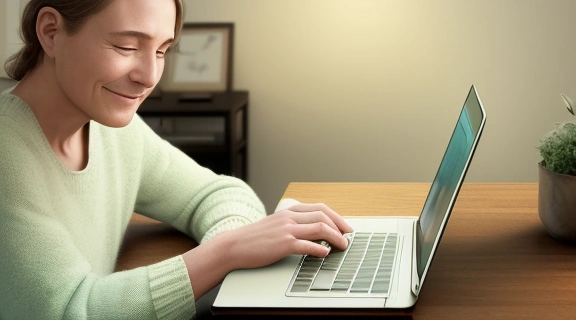 Онлайн для любящих сердец: счастливая пара общается через видеозвонок на планшете в уютной обстановке.