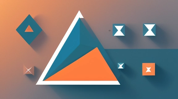 Стилизованное изображение, демонстрирующее различие между четными нечетными числами, с парными и непарными элементами.