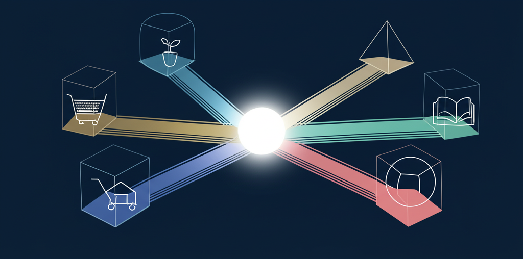 Инфографика, наглядно демонстрирующая основные секторы управления деньгами для личного финансового планирования.