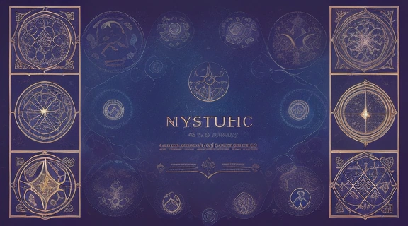 Изображение символического календаря с астрологическими знаками и числами, помогающими узнать характер по дате рождения